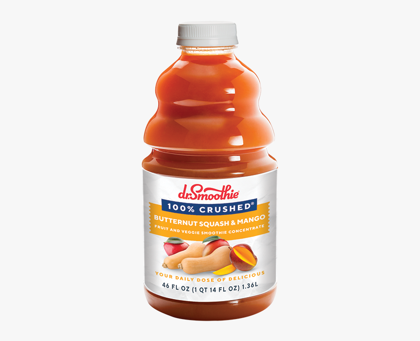 Drs 100 Crushed 46oz Butternut Squash 600 X 645 - Dr. Smoothie, HD Png Download