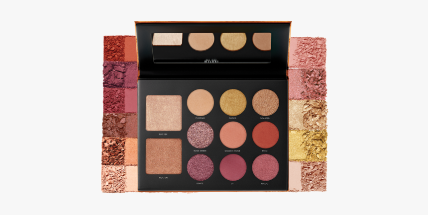 Gilded Ember Hyper-pigmented Eye & Face Palette - Milani Gilded Ember Eyeshadow Palette, HD Png Download