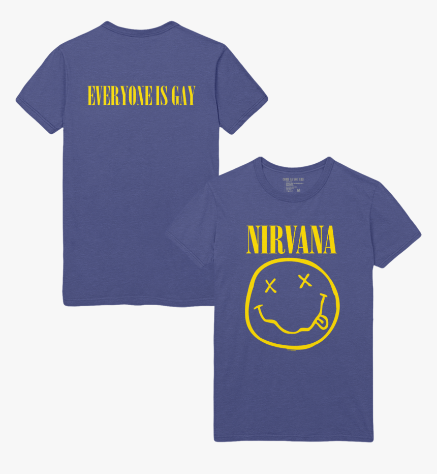 Everyone Is Gay Smiley Tee, HD Png Download
