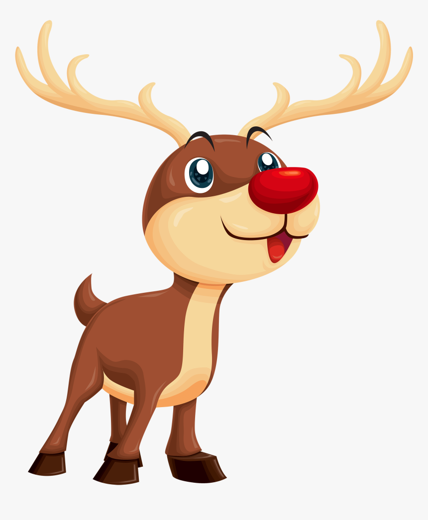 Sleigh Clipart Rudolph - Rudolph Clipart, HD Png Download