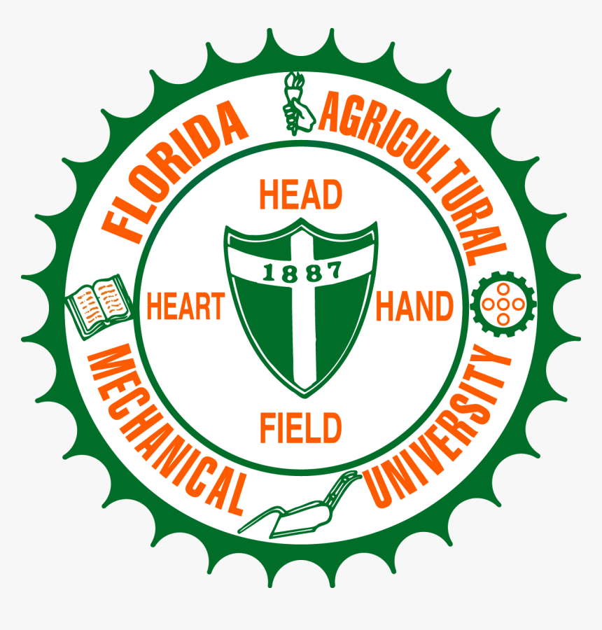 Famu Seal On White 2 - Florida A&m University, HD Png Download