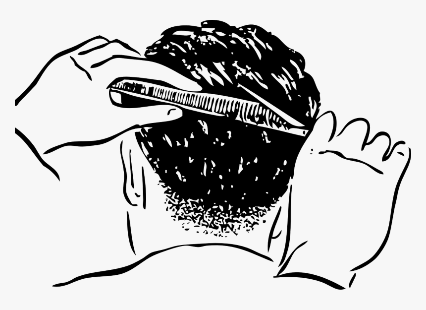 Hair Cutting Clip Art, HD Png Download