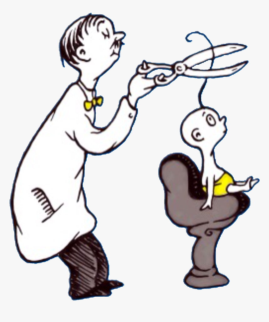 Seuss Wiki - Dr Seuss Barber And Baby, HD Png Download