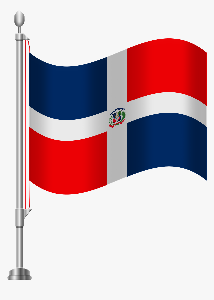 Dominican Republic Flag Png Clip Art, Transparent Png