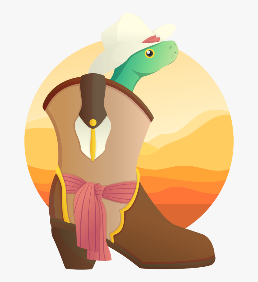 Theresasnakeinmyboot - Illustration, HD Png Download