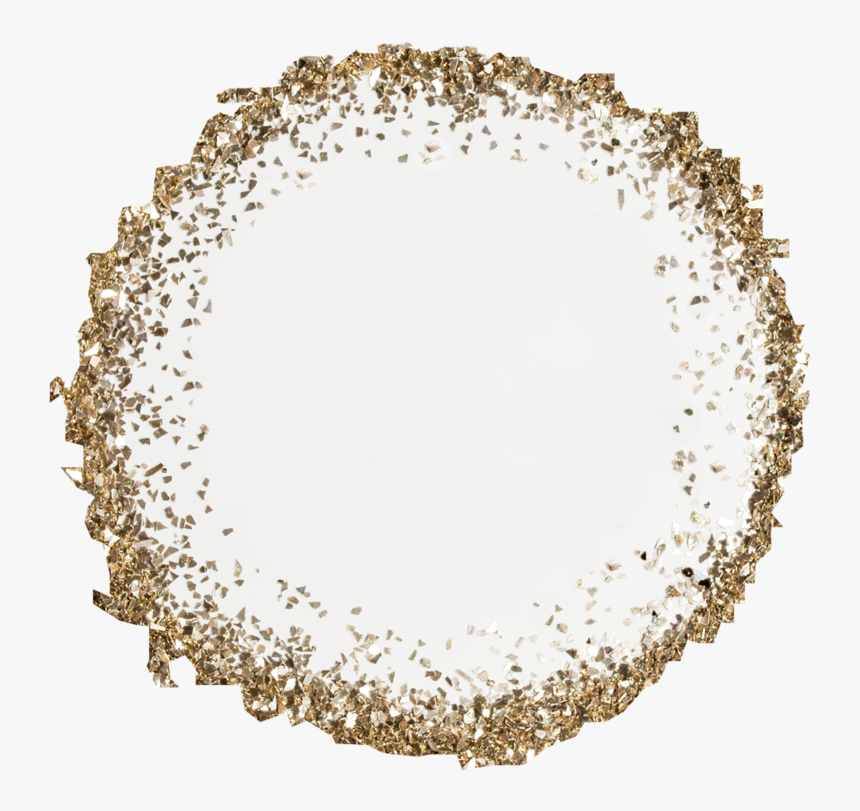 Gold Glitter Png Division Global Affairs - Gold Glitter Circle Png Transparent, Png Download