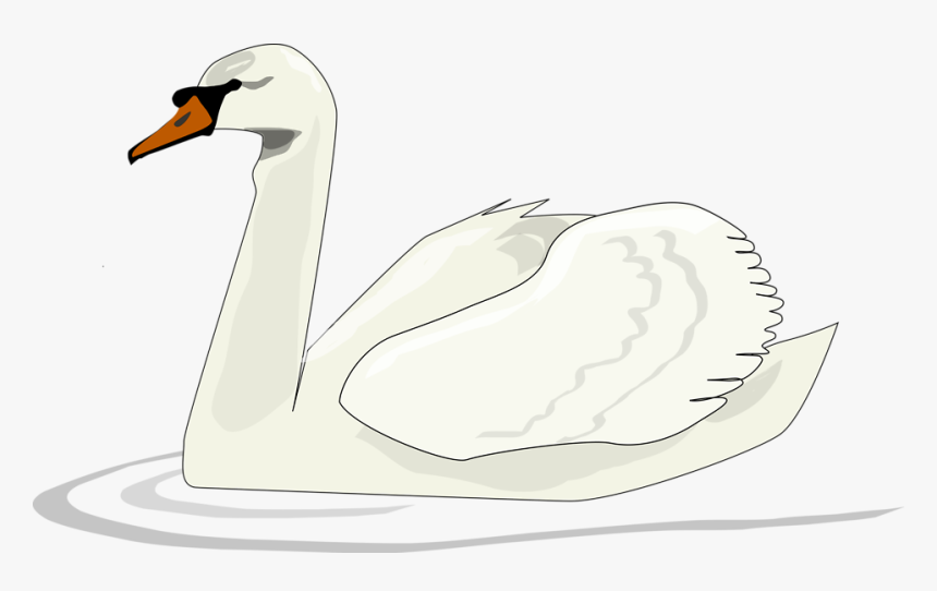 Free White Swan Download Png Clipart Swan Clip Art, Transparent Png