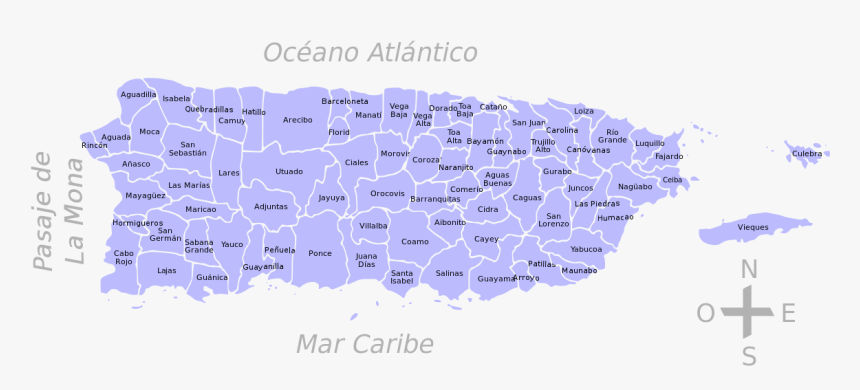 Cuantos Pueblos Hay En Puerto Rico, HD Png Download