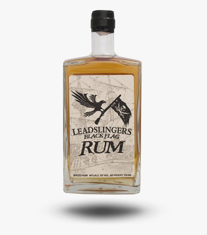 Black Flag Rum 
 Class Lazyload Full Width Image Blur - Leadslingers Whiskey, HD Png Download