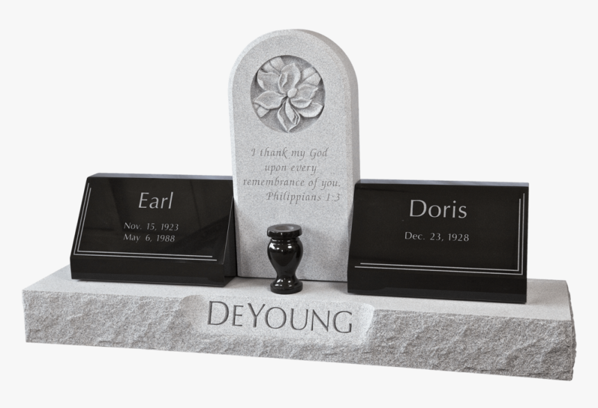 Deyoung Headstone, Fairview Cemetery, Winnie, Tx - Headstone, HD Png Download