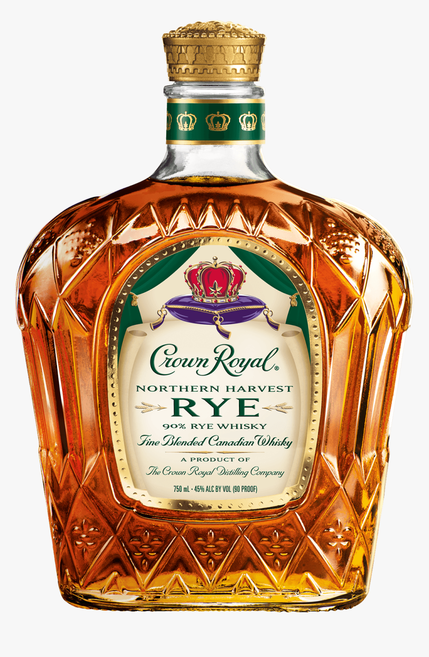Liqueur,drink,distilled Whiskey,scotch Whisky,canadian - Crown Royal Rye Whiskey, HD Png Download