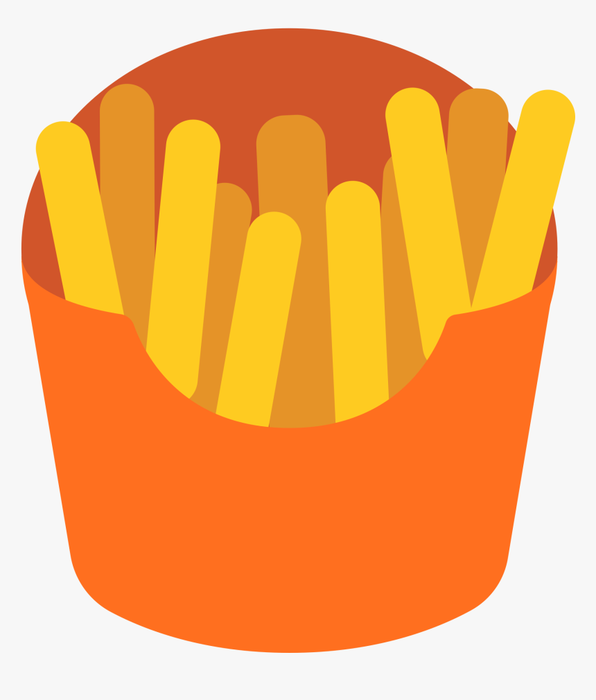 Transparent Food Clipart Transparent - French Fries Clipart Transparent, HD Png Download