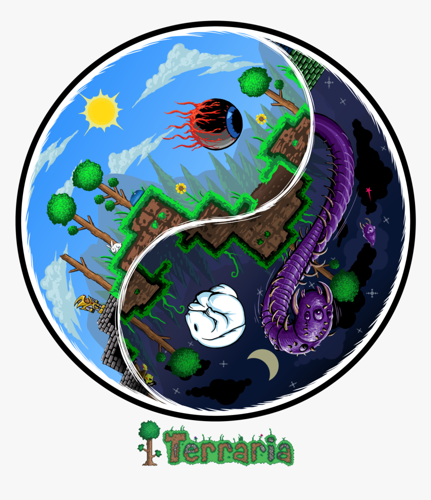 Terraria T Shirt, HD Png Download