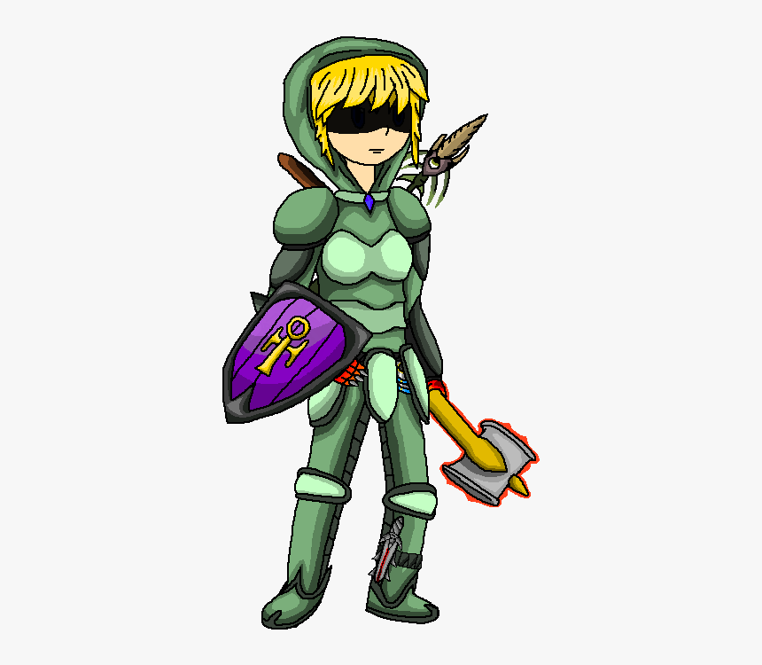 Drawn Armor Terraria - Real Life Terraria Armor, HD Png Download