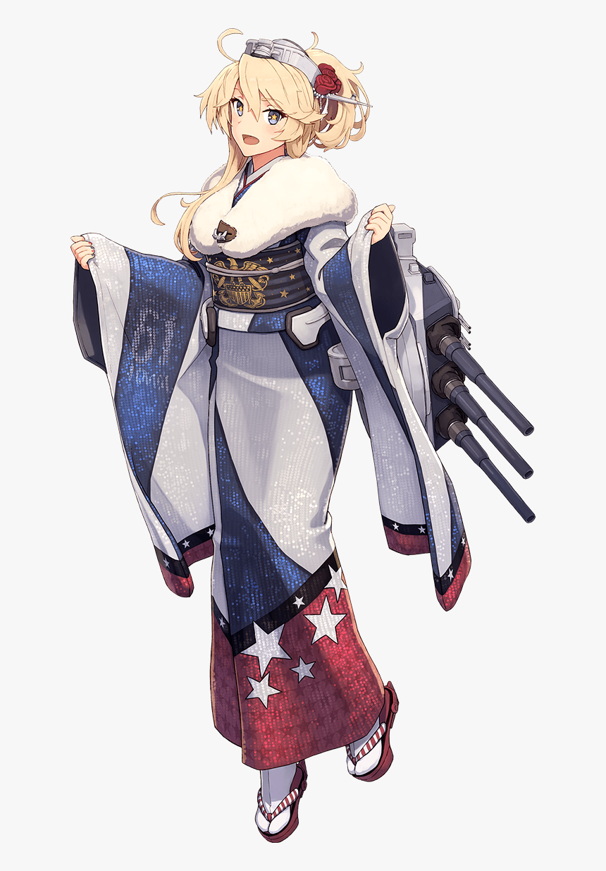 Kancolle Iowa New Year, HD Png Download