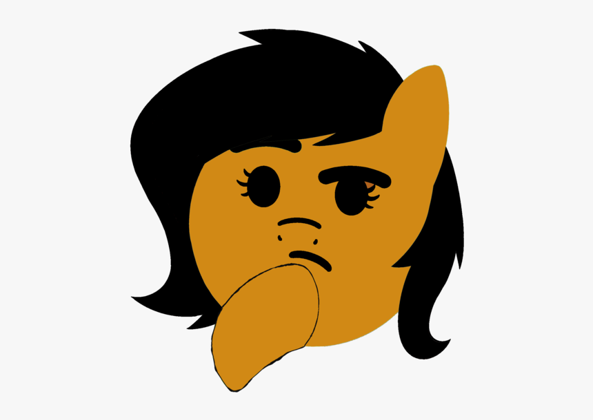Pony Thinking Emoji, HD Png Download