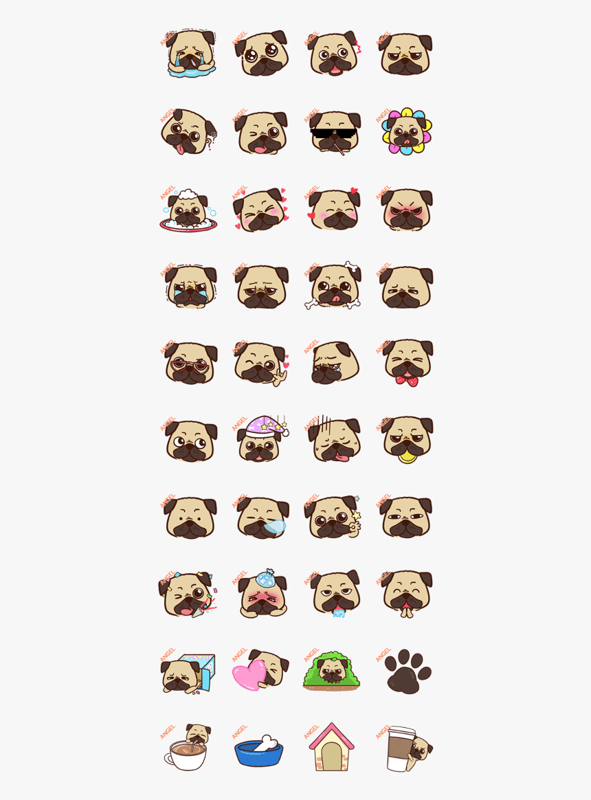 Angel Fifa Emoji E - Printable Line Friends Stickers, HD Png Download