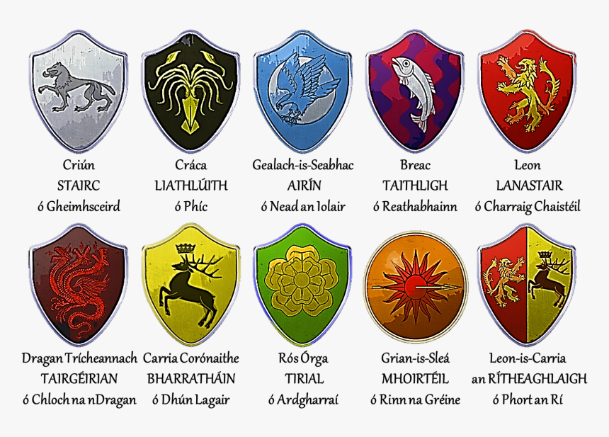 A Song Of Ice And Fire Suaitheantais - Song Of Ice And Fire Symbols, HD Png Download