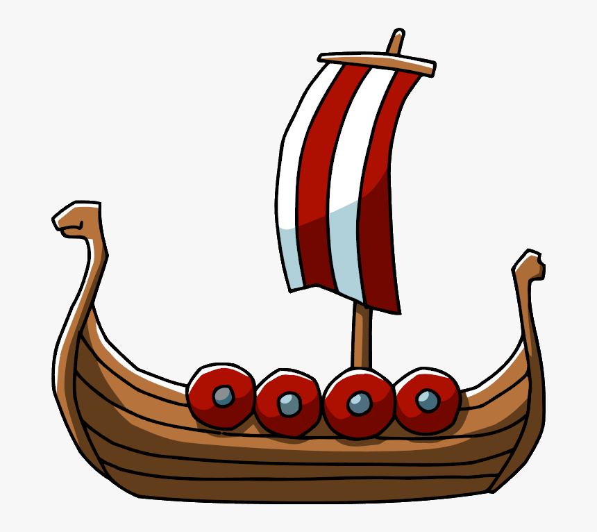 Transparent Ship Png - Viking Ship Transparent Background, Png Download