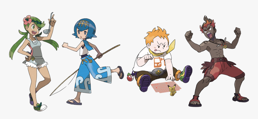 List Of Challenges Like The Cinnamon Challenge - Pokemon Sun And Moon Kahunas, HD Png Download