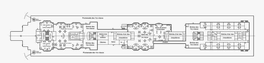 Titanic A Deck French Titanic First Class Smoking Room Map Hd