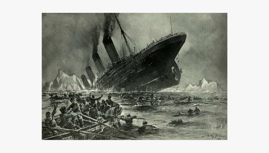 Titanic Sinking, HD Png Download