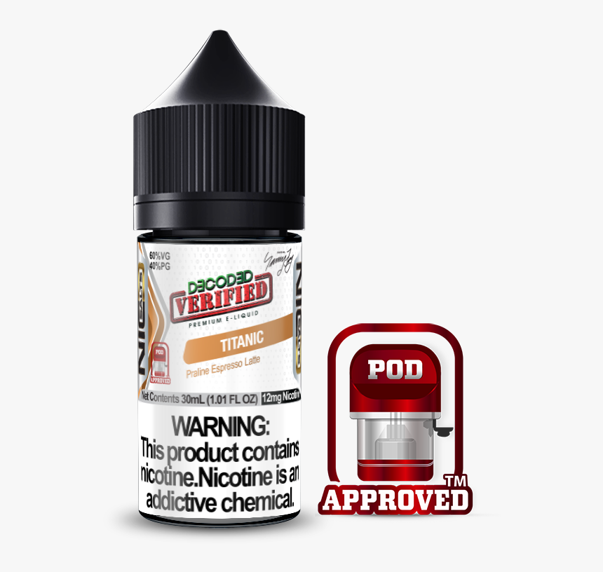 Vanilla Tobacco Salt Nic, HD Png Download