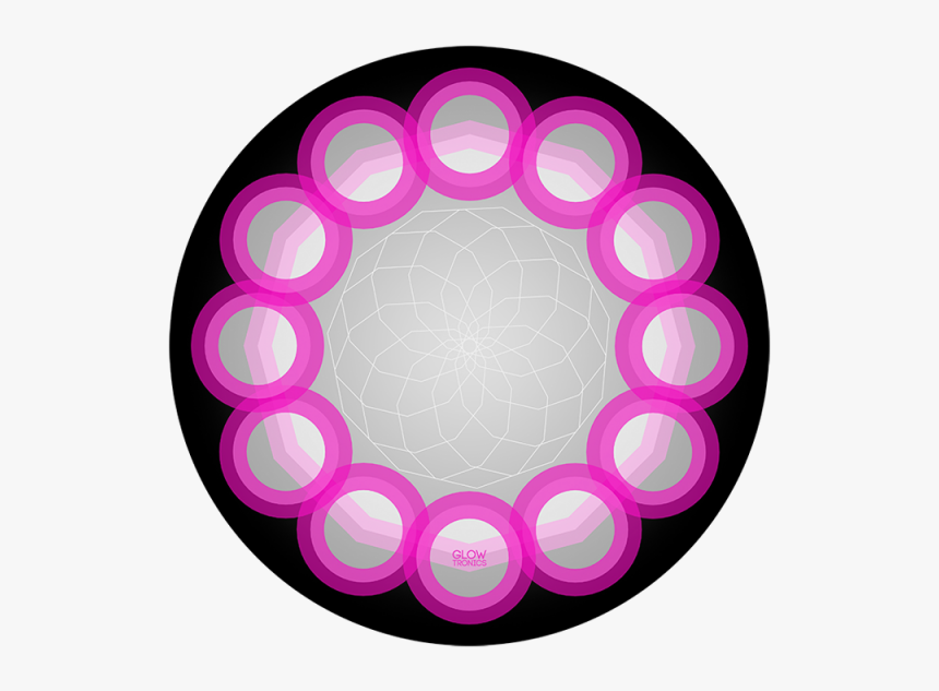 Uv Blacklight Slipmats - Zodiac Signs Wheel, HD Png Download