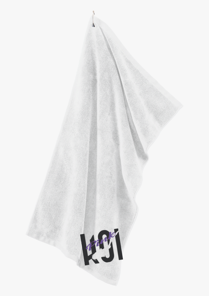 Pink Koi Silhouette Microfiber Golf Towel - Umbrella, HD Png Download