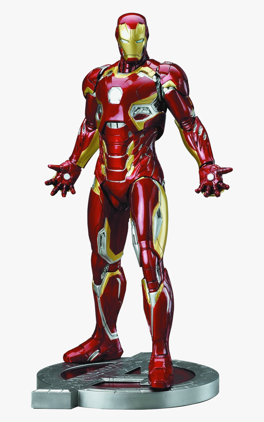 Artfx Iron Man Mark 45 Avengers Age Of Ultron - Comic Iron Man Figure, HD Png Download