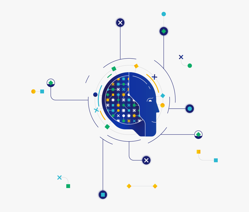 Illustration Of Visa S Artificial Intelligence - Circle, HD Png Download
