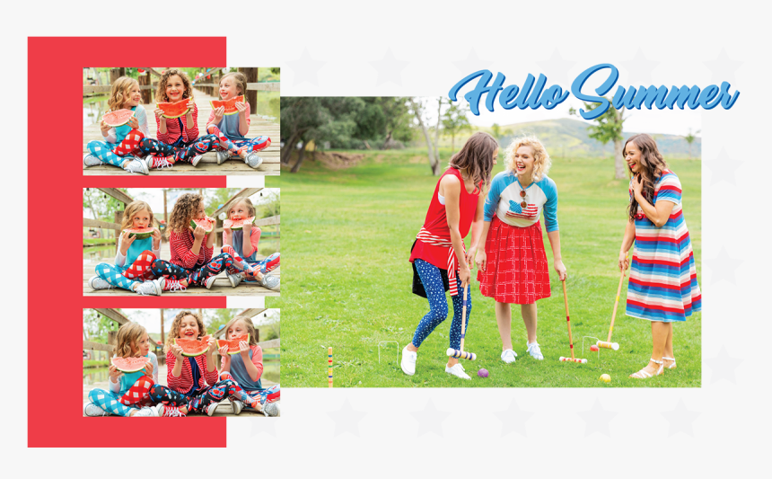 Lularoe All American Summer, HD Png Download