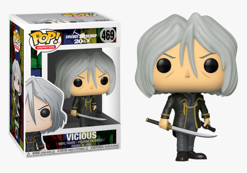 Vicious Pop Vinyl Figure - Cowboy Bebop Vicious Funko Pop, HD Png Download