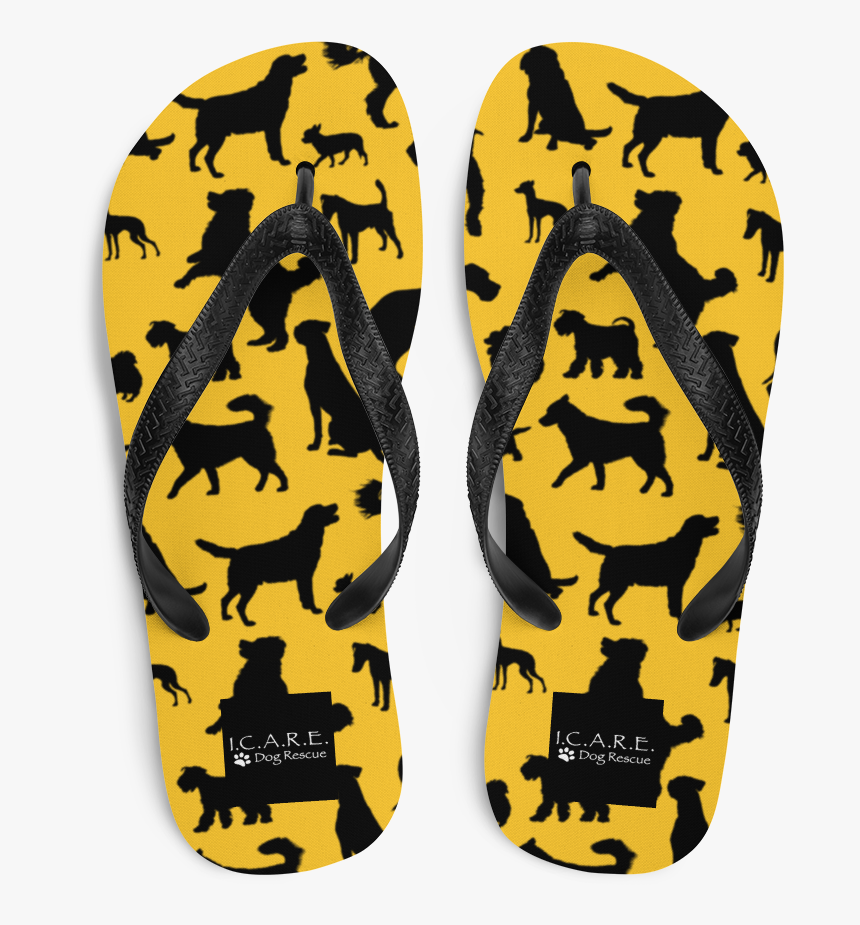 07 Yellow - Silhouette Of A Dog, HD Png Download