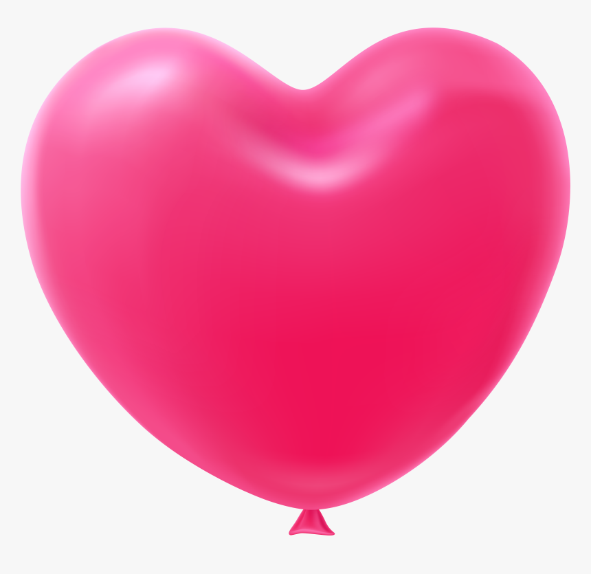 51201 - Heart Shape Balloon Clipart, HD Png Download