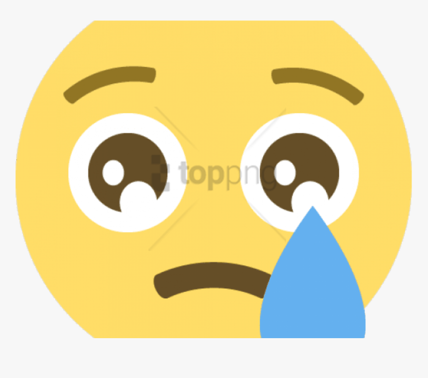 Smile Image With Transparent - Emoji Crying Face Png, Png Download ...