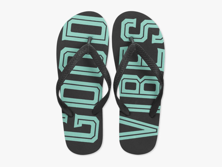 Men S Good Vibes Flip Flops - Flip-flops, HD Png Download