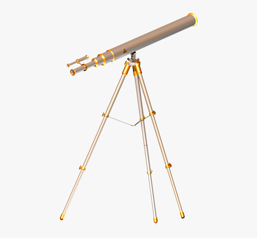 Telescope, Lens Telescope, Refractor, Astronomy, Star - Types Of Telescope, HD Png Download
