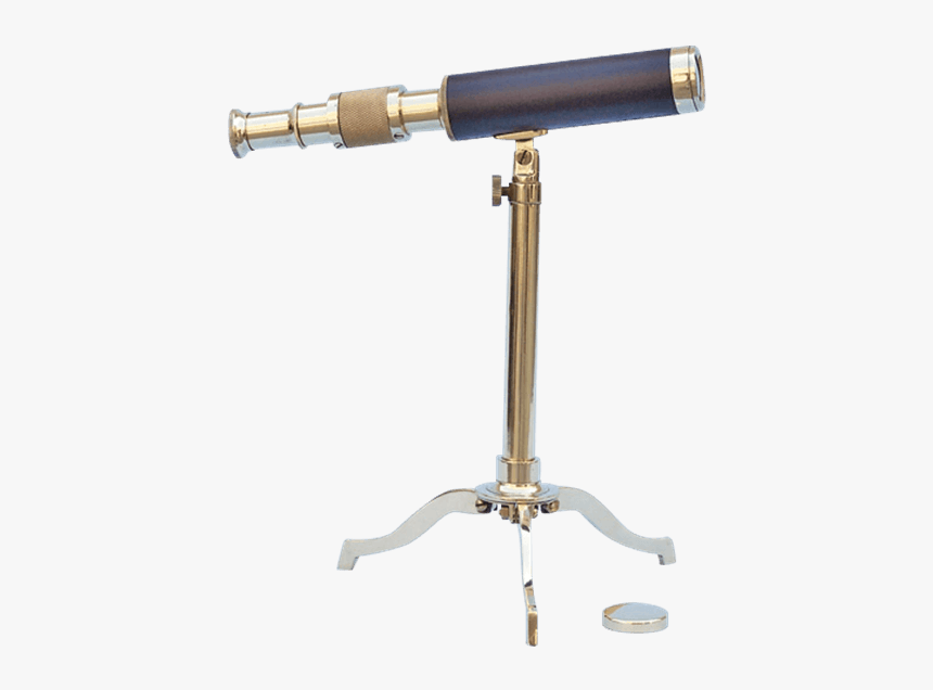 Refracting Telescope Tripod Key Chains Antique Telescope - Monocular, HD Png Download