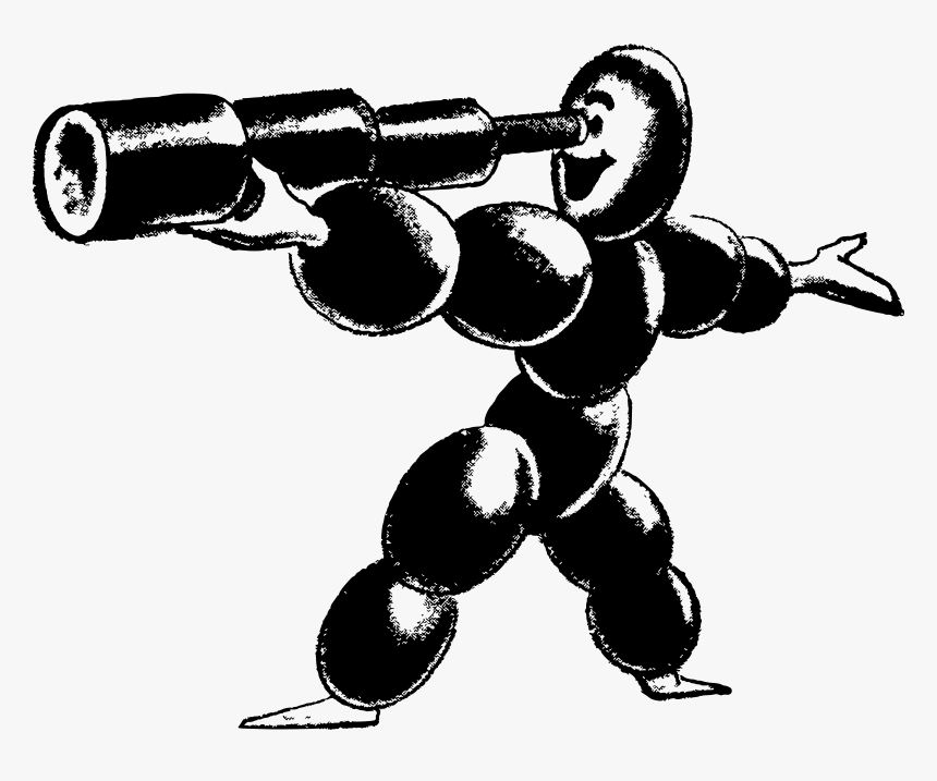 Strange Man With Telescope Clip Arts - Portable Network Graphics, HD Png Download