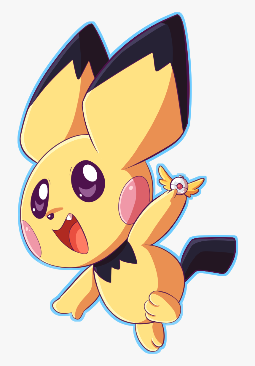 Transparent Pichu Png - Cartoon, Png Download