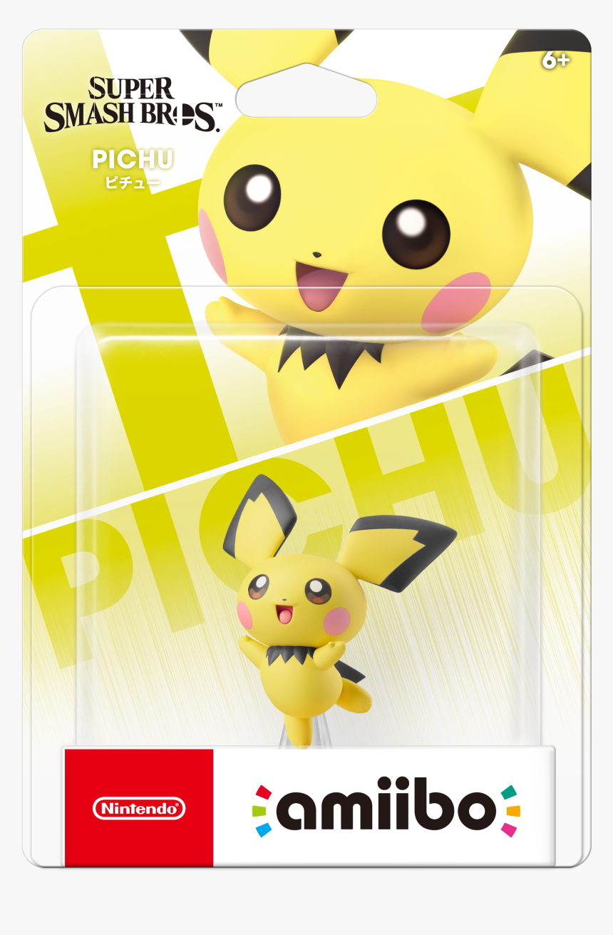 Super Smash Bros Pichu Amiibo, HD Png Download