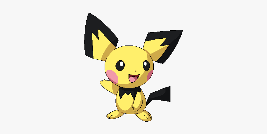 #pichu Rokar #freetoedit - Devolved Version Of Pikachu, HD Png Download