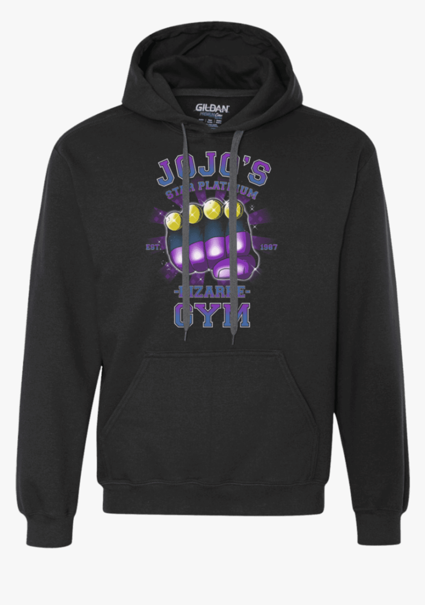 Star Platinum Gym Premium Fleece Hoodie - Hoodie, HD Png Download