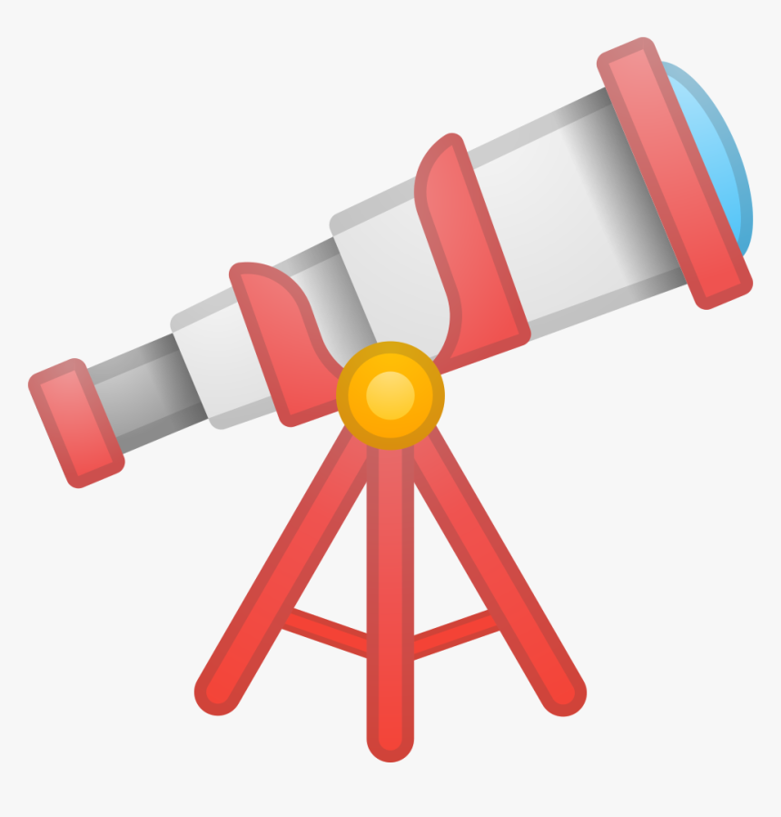 Telescope Icon - Telescopio Emoji Png, Transparent Png