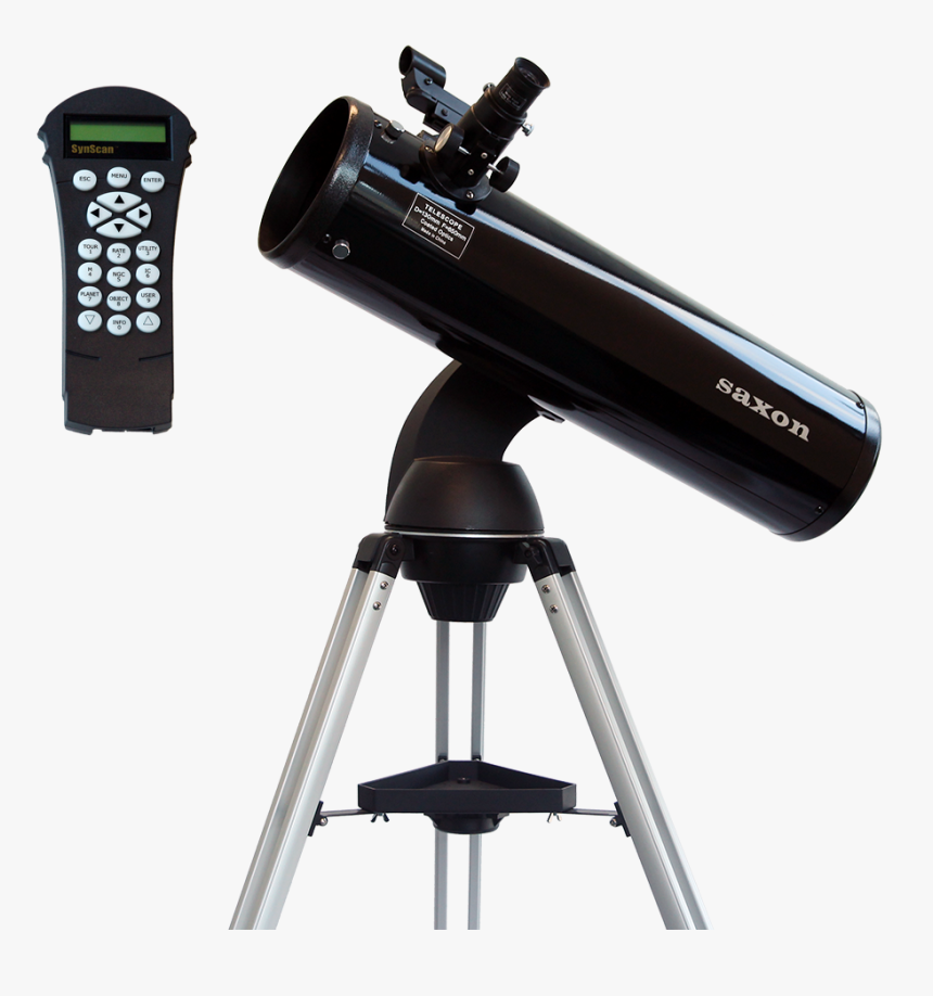 Saxon 13065 Az Gt Reflector Telescope With Synscan - Telescope, HD Png Download