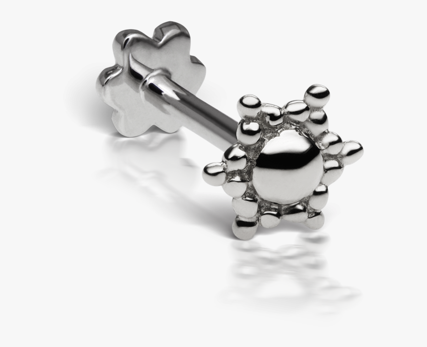 Maria Tash Lucky Clover Ear Stud, HD Png Download
