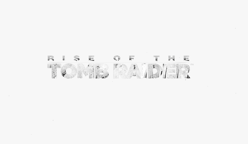 Rise Of The Tomb Raider - Tomb Raider Rise Of The Tomb Raider Logo, HD Png Download