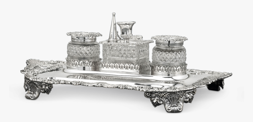 Paul Storr George Iii Silver Inkstand - Coffee Table, HD Png Download