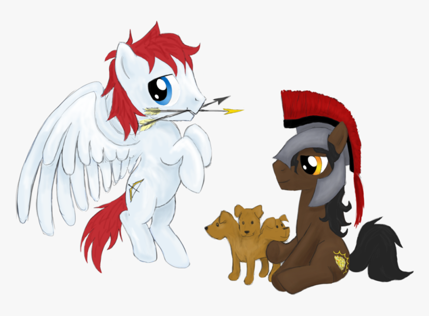 Hades Drawing Cerberus - Hades And Cerberus Cute, HD Png Download